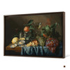Jan Davidsz. de Heem,Still Life with Oysters and Grapes,large wall art,framed wall art,canvas wall art,large canvas,M1612