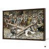 James Tissot,Simon the Cyrenian Compelled to Carry the Cross with Jesus,large wall art,framed wall art,canvas wall art,large canvas,M1597