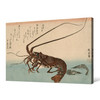 Hiroshige,Lobsters,japanese painting,large wall art,framed wall art,canvas wall art,large canvas,M1537