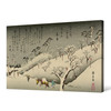 Hiroshige,Asukayama no bosetsu,walking in the snow,japanese painting,large wall art,framed wall art,canvas wall art,large canvas,M1515