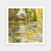 Claude Monet,Waterlily Pond, The Bridge,art prints,Vintage art,canvas wall art,famous art prints,V7016