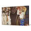 Gustav Klimt,Beethoven Frieze,The Hostile Powers,,large wall art,framed wall art,canvas wall art,large canvas,M1454