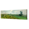 The Clouds Viewed from the Native House,Green field landscape, wheat field and grass,canvas print,canvas art, canvas wall art,extra p121
