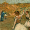 Edgar Degas,Dancers on the Stage,art prints,Vintage art,canvas wall art,famous art prints,V7021