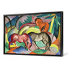 Franz Marc,Three Horses, 1912,large wall art,framed wall art,canvas wall art,M1365