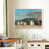 Eugene Boudin,Concert at the Casino of Deauville,large wall art,framed wall art,canvas wall art,M1286