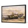 Edward William Cooke,Wreck In Plymouth Sound,large wall art,framed wall art,canvas wall art,M1254