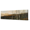 Birch forest,,Bartolomeo Bezzi,Winter forest landscape,canvas print,canvas art, canvas wall art,extra large canvas art,large canvas wall p25
