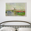 Claude Monet,Tulip Field in Holland,large wall art,framed wall art,canvas wall art,M1180
