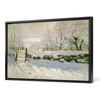 Claude Monet,The Magpie,large wall art,framed wall art,canvas wall art,M1167