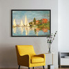 Claude Monet,Regatta at Argenteuil,large wall art,framed wall art,canvas wall art,M1157