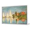 Claude Monet,Regatta at Argenteuil,large wall art,framed wall art,canvas wall art,M1157