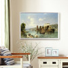 Clarkson Stanfield,River scene,large wall art,framed wall art,canvas wall art,M1133