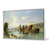 Clarkson Stanfield,River scene,large wall art,framed wall art,canvas wall art,M1133