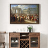 Charles Meynier,Entry Of Napoleon IInto Berlin, 27th October,Oil On Canvas Photograph,large wall art,framed wall art,canvas wall art,M1125
