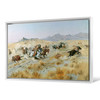 Charles Marion Russell,The Attack,large wall art,framed wall art,canvas wall art,M1122