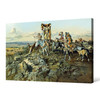 Charles Marion Russell,In the Wake of the Hunters,large wall art,framed wall art,canvas wall art,M1119