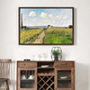 Camille Pissarro,June Morning at Pontoise,large wall art,framed wall art,canvas wall art,M1073
