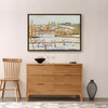 Camille Pissarro,Effect of Snow at Eragny,large wall art,framed wall art,canvas wall art,M1071