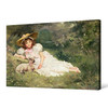 Arthur Dampier May,The Little Shepherdess,large wall art,framed wall art,canvas wall art,M1013-1658517106