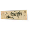 Wang Fu,Chinese Bamboo Painting,Chinese Art Prints,Above Bed Decor,Narrow Horizontal Wall Art,Large Wall Art,Framed Wall Art,Canvas Wal,M267