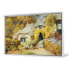 Arthur Claude Strachan,Cottages at Selworthy, Somerset,large wall art,framed wall art,canvas wall art,M1004