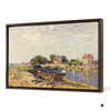 Alfred Sisley,The Loing at Saint Mammes 1885,large wall art,framed wall art,canvas wall art,M964