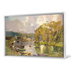 Albert Charles Lebourg,Along the Seine at Meudon,large wall art,framed wall art,canvas wall art,M938