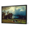 Albert Bierstadt,Buffalo Trail, The Impending Storm, 1869,large wall art,framed wall art,canvas wall art,M929
