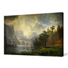 Albert Bierstadt,Among the Sierra Nevada, California, circa 1868,large wall art,framed wall art,canvas wall art,M927