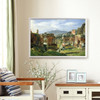 Achille Etna Michallon,Ruins of the Theatre at Taormina,,large wall art,framed wall art,canvas wall art,M918