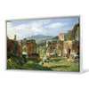 Achille Etna Michallon,Ruins of the Theatre at Taormina,,large wall art,framed wall art,canvas wall art,M918