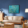Vincent Van Gogh, Almond Blossom,Blue Apricot Blossom,Canvas Print,Canvas Art,Canvas Wall Art,Large Wall Art,Framed Wall Art,P1425