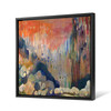 Joaquin Mir Trinxet, Mallorca Caves,Orange Abstract Art,Canvas Print,Canvas Art,Canvas Wall Art,Large Wall Art,Framed Wall Art,P2720