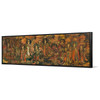 Buddha Painting,Fahai Temple Murals II,Above Bed Decor,Narrow Horizontal Wall Art,large wall art,framed wall art,canvas wall art,M182