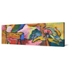 Wassily Kandinsky,Study for Improvisation ii,Abstract art,Narrow Horizontal Wall Art,large wall art,framed wall art,canvas wall art,M171