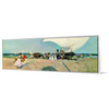 Joaquin Sorolla Y Bastida,The Arrival Of The Boats,Narrow Horizontal Wall Art,large wall art,framed wall art,canvas wall art,M105