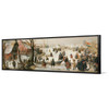 Hendrik Avercamp,Winter Scene on a Canal,Narrow Horizontal Wall Art ,large wall art,framed wall art,canvas wall art,M92