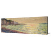 Claude Monet,The Beach At Pourville, Setting Sun,Narrow Horizontal Wall Art ,large wall art,framed wall art,canvas wall art,M38