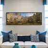 Caspar van Witte,Piazza Navona, Rome,Narrow Horizontal Wall Art ,large wall art,framed wall art,canvas wall art,M28