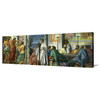 Anselm Feuerbach,Plato's Symposium,Narrow Horizontal Wall Art ,large wall art,framed wall art,canvas wall art,M10