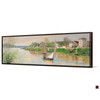 Alfred Sisley,La Seine a Argenteuil, The Seine at Argenteuil,Narrow Horizontal Wall Art ,large wall art,framed wall art,canvas wall art,M5
