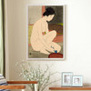 Goyo Hashiguchi,Woman After A Bath,Japanese Painting,Large Wall Art,Framed Wall Art,Canvas Wall Art,Large Canvas,M2463
