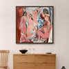 Pablo Picasso, Les Demoiselles D'Avignon,Abstract Art,Canvas Print,Canvas Art,Canvas Wall Art,Large Wall Art,Framed Wall Art,P2742