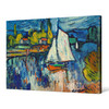 Maurice Vlaminck,View Of The Seine,Harbor Sailing Scenery,Canvas Print,Canvas Art,Canvas Wall Art,Large Wall Art,Framed Wall Art,P1224
