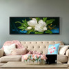 Martin Johnson Heade,Giant Magnolias On A Blue Velvet Cloth,Canvas Print,Canvas Art, Canvas Wall Art,Extra Large Canvas Art,Large P211