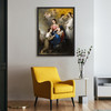 Bartolome Esteban Murillo,The Virgin And Child With Saint Rose Of Viterbo,Large Wall Art,Framed Wall Art,Canvas Wall Art,Large Canvas,M5394