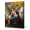 Bartolome Esteban Murillo,The Virgin And Child With Saint Rose Of Viterbo,Large Wall Art,Framed Wall Art,Canvas Wall Art,Large Canvas,M5394