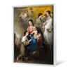Bartolome Esteban Murillo,The Virgin And Child With Saint Rose Of Viterbo,Large Wall Art,Framed Wall Art,Canvas Wall Art,Large Canvas,M5394