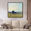 Elioth Gruner,Morning Light,Meadow Pasture Landscape,Canvas Print,Canvas Art,Canvas Wall Art,Large Wall Art,Framed Wall Art,P2666